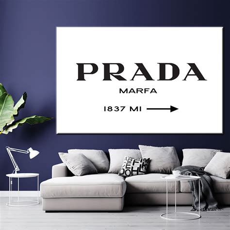 prada canvas painting|Prada marfa canvas original.